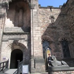 Edinborough castle entrance