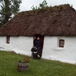 Skye thatch house Susan Eleanor & Andy